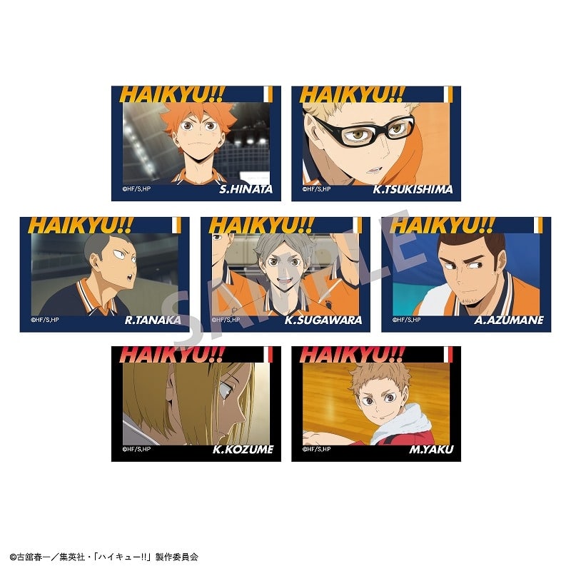 ハイキュー!! トレーディングスクエア缶バッジVOL.3【再販】
 
2025年02月発売