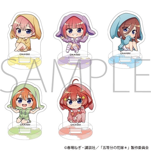 五等分の花嫁* ちゅあスタ(ミニチュアアクリルスタンドコレクション)
 
2025年10月4日発売
