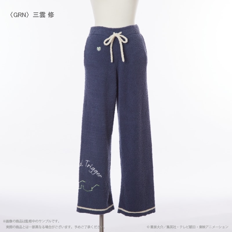 ワールドトリガー ルームウェアロングパンツ(レディース) 三雲 修
 
2026年中発売予定