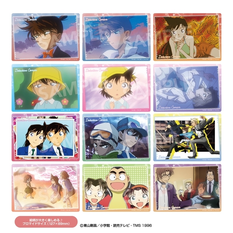 名探偵コナン トレーディングビッグクリアカード(EDカットコレクション)全12種
 
2025年10月上旬発売