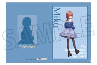 五等分の花嫁* クリアファイル/中野三玖
 
2025年10月4日発売
で取扱中 (アニメイト)