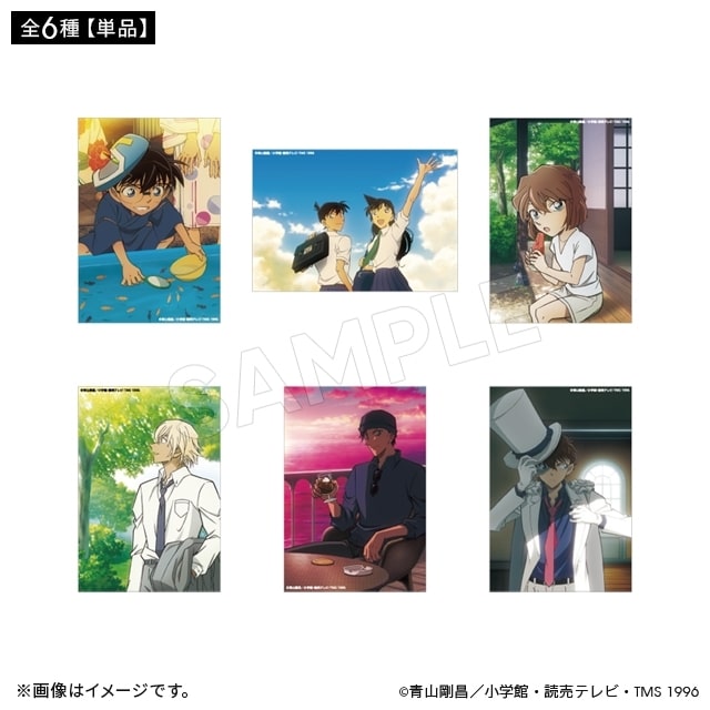 名探偵コナン ブラインドブロマイド(全6種) サマータイムver.
 
2025年10月下旬発売