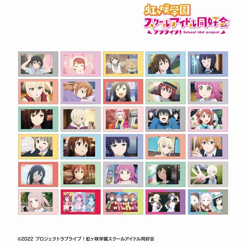 ラブライブ! ニジガク トレーディング場面写インスタントカメラ風イラストカード3枚セット
 
2025年11月7日発売