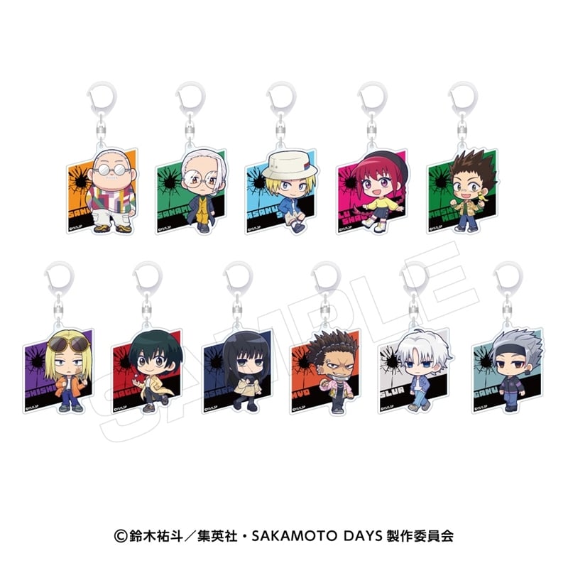 サカモトデイズ すときゃら アクリルキーホルダー 
2025年11月発売