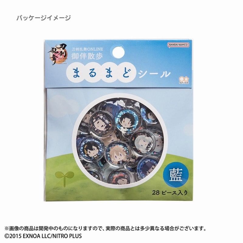 刀剣乱舞ONLINE 御伴散歩 まるまどシール 藍
 
2025年01月発売
で取扱中 (アニメイト)