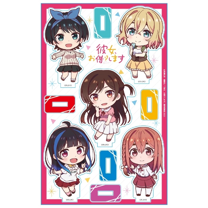 彼女、お借りします (かのかり) アクリルキャラスタンド[デフォルメキャラ]
 
2024年08月発売