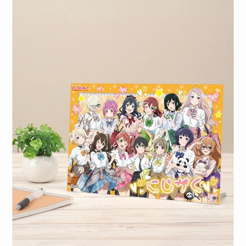 ラブライブ! ニジガク 描き下ろし 集合 ギャル制服ver. A4アクリルパネル
 
2025年10月27日発売