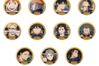ハイキュー!! トレーディング缶バッジ ～烏野セレクションVol.2～
 アニメイトで
2025年10月発売