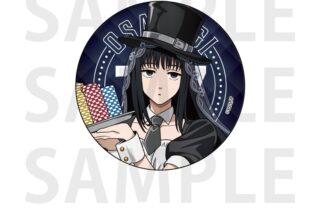 サカモトデイズ メタリック缶バッジ 描き下ろし等身カジノディーラー大佛 
2025年10月下旬発売