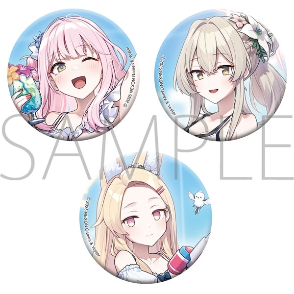 ブルーアーカイブ (ブルアカ) 缶バッジセット
 
2025年12月5日発売
 (アニメイト)
