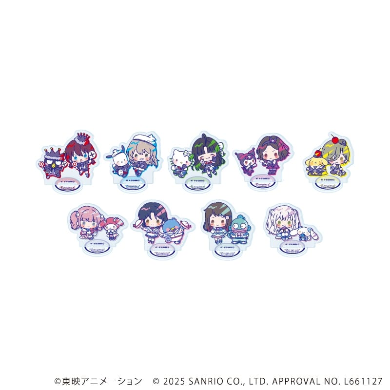 ガールズバンドクライ×サンリオキャラクターズ アクリルぷちスタンド1月ブラインド(全9種) ミニキャラデザイン(コラボイラスト)
 
2025年10月発売