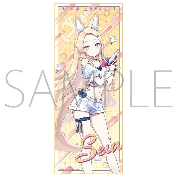 ブルーアーカイブ (ブルアカ) フェイスタオル/セイア
 
2025年12月5日発売
 (アニメイト)