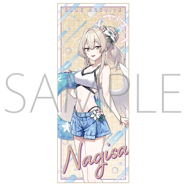 ブルーアーカイブ (ブルアカ) フェイスタオル/ナギサ
 
2025年12月5日発売