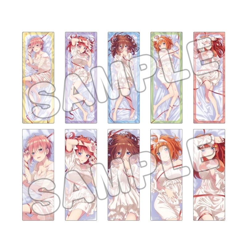 五等分の花嫁* トレーディングロング缶バッジ(全10種)/ネグリジェ
 
2025年10月発売
で取扱中 (アニメイト)