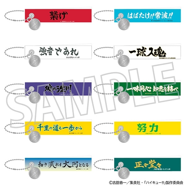ハイキュー!! リボンチャームコレクション/vol.2
 アニメイトで
2025年10月24日発売