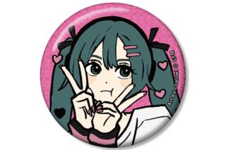 初音ミク 描き下ろし 初音ミク ハートver. Art by coalowl グリッター缶バッジ ver.B【再販】
 
2025年12月17日発売
