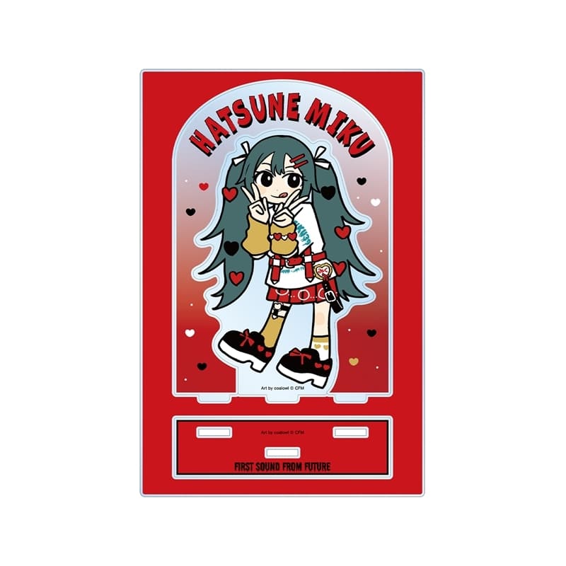 初音ミク 描き下ろし 初音ミク ハート デフォルメver. Art by coalowl パーツ付きBIGアクリルスタンド ver.A【再販】
 
2025年12月17日発売