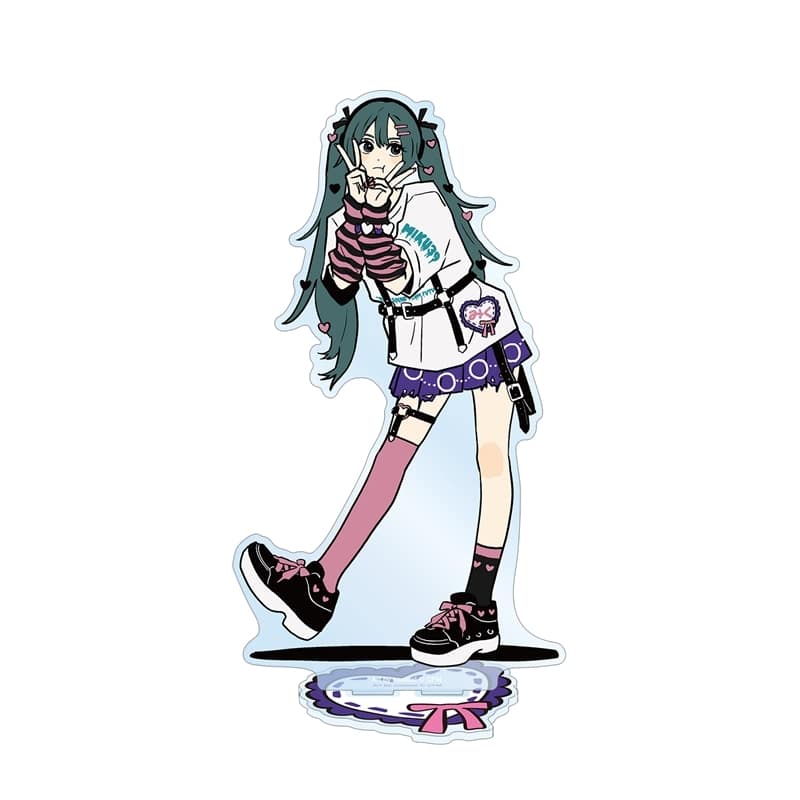 初音ミク 描き下ろし 初音ミク ハートver. Art by coalowl BIGアクリルスタンド ver.B【再販】
 
2025年12月17日発売