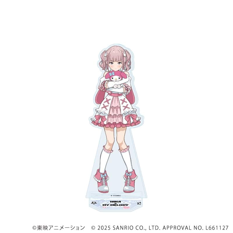 ガールズバンドクライ×サンリオキャラクターズ BIGアクリルスタンド6月ヒナ×マイメロディ(コラボイラスト)
 
2025年10月発売