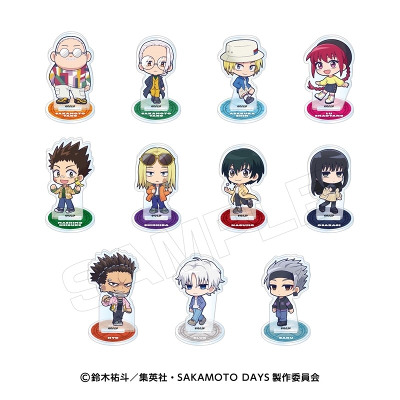 サカモトデイズ すときゃら アクリルスタンド 
2025年11月発売
