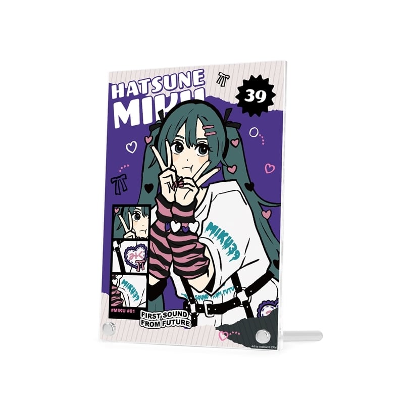 初音ミク 描き下ろし 初音ミク ハートver. Art by coalowl A5アクリルパネル ver.B【再販】
 
2025年12月17日発売
