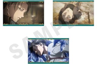 TVアニメ『進撃の巨人』 ビジュアルカード3枚セットA(リヴァイ)
 
2025年10月発売
で取扱中