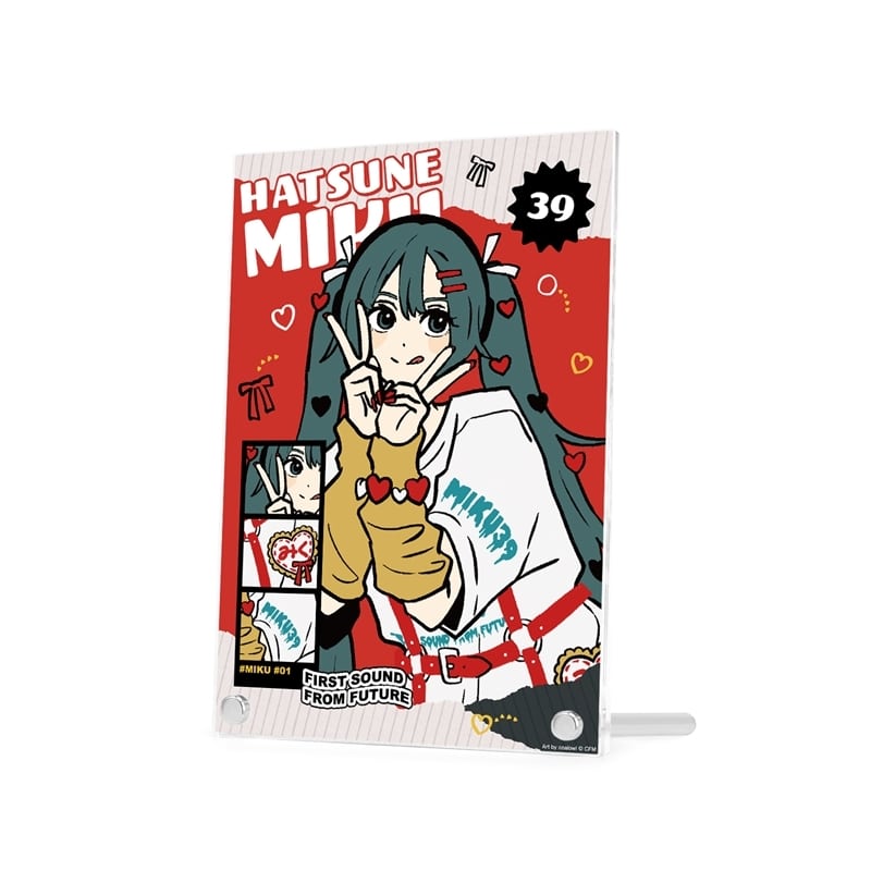 初音ミク 描き下ろし 初音ミク ハートver. Art by coalowl A5アクリルパネル ver.A【再販】
 
2025年12月17日発売