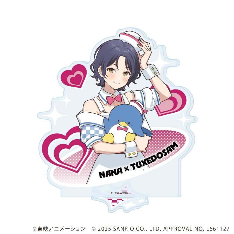 ガールズバンドクライ×サンリオキャラクターズ アクリルスタンド7月ナナ×タキシードサム(コラボイラスト)
 
2025年10月発売