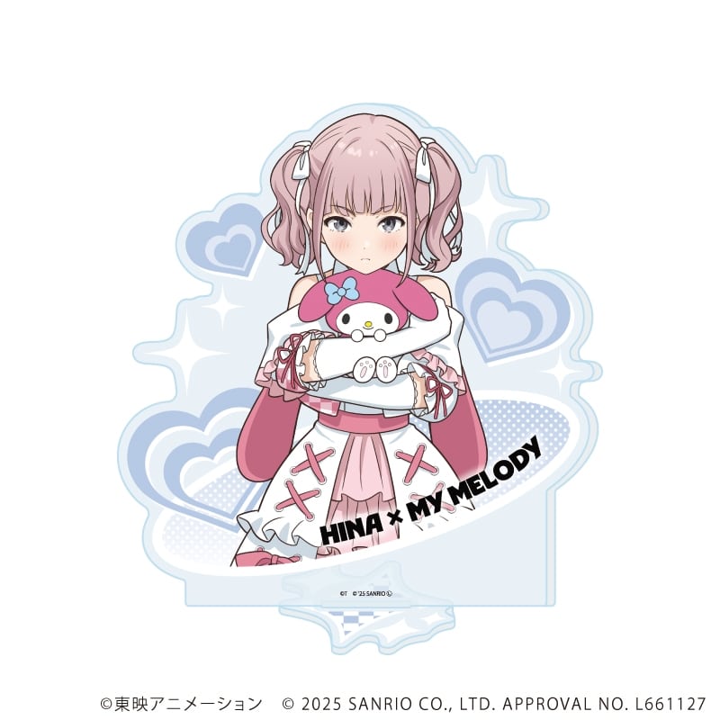 ガールズバンドクライ×サンリオキャラクターズ アクリルスタンド6月ヒナ×マイメロディ(コラボイラスト)
 
2025年10月発売