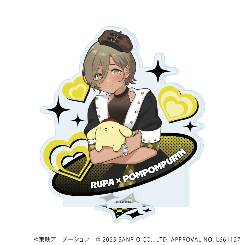 ガールズバンドクライ×サンリオキャラクターズ アクリルスタンド5月ルパ×ポムポムプリン(コラボイラスト)
 
2025年10月発売