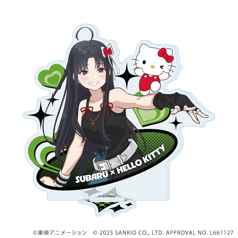 ガールズバンドクライ×サンリオキャラクターズ アクリルスタンド3月安和 すばる×ハローキティ(コラボイラスト)
 
2025年10月発売