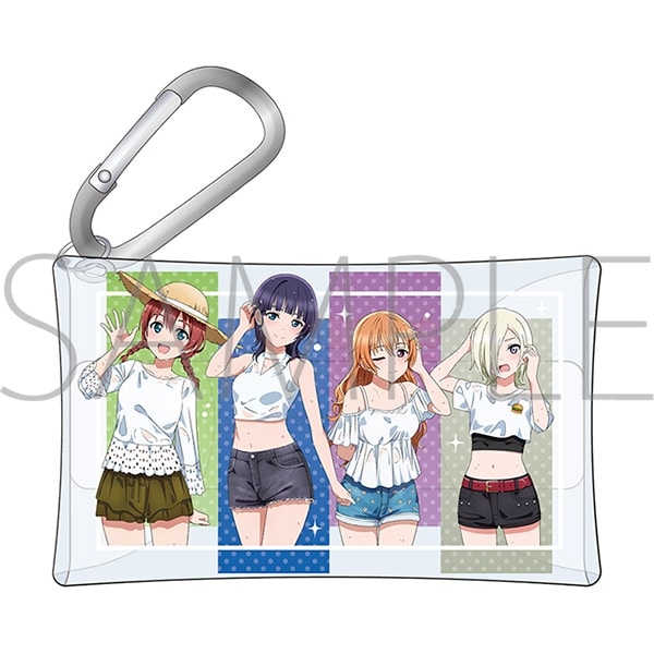 ラブライブ! ニジガク カラビナ付きクリアケース/3年生
 
2024年9月6日発売