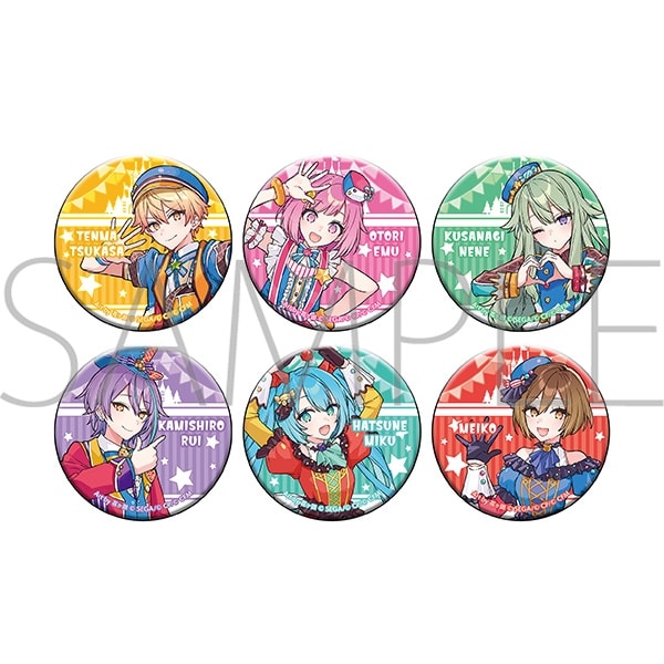 プロセカ キャラバッジコレクション(2024オンリーショップイラスト)/ワンダーランズ×ショウタイム
 
2024年7月6日発売
