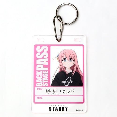 ぼっち・ざ・ろっく! 後藤ひとり バックステージパス風アクリルキーホルダー
 
2025年11月発売
で取扱中 (アニメイト)