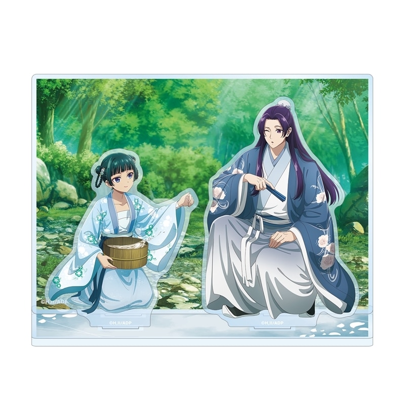TVアニメ『薬屋のひとりごと』 描き下ろし 猫猫&壬氏 水遊びver. アクリルジオラマ
 
2025年12月7日発売