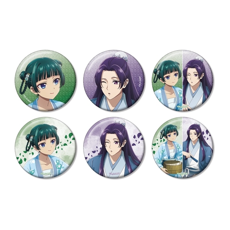 TVアニメ『薬屋のひとりごと』 描き下ろし 水遊びver. トレーディンググリッター缶バッジ
 
2025年12月7日発売