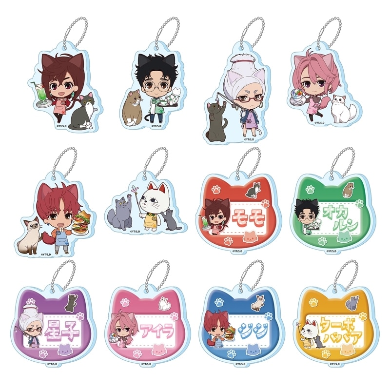 TVアニメ『ダンダダン』 ぷちちょこ トレーディングアクリルキーホルダー【猫カフェ】
 
2025年10月発売