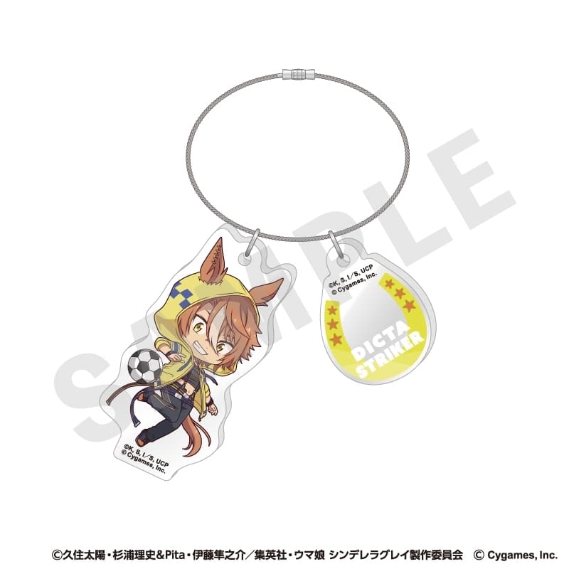 アニメウマ娘 シンデレラグレイ らぶいっと!シリーズ ワイヤーアクリルキーホルダー(ディクタストライカ)
 
2025年09月下旬発売
 【アニメイト】