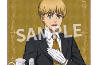 TVアニメ『進撃の巨人』 執事衣装 MDFコースター アルミン
 
2025年10月発売