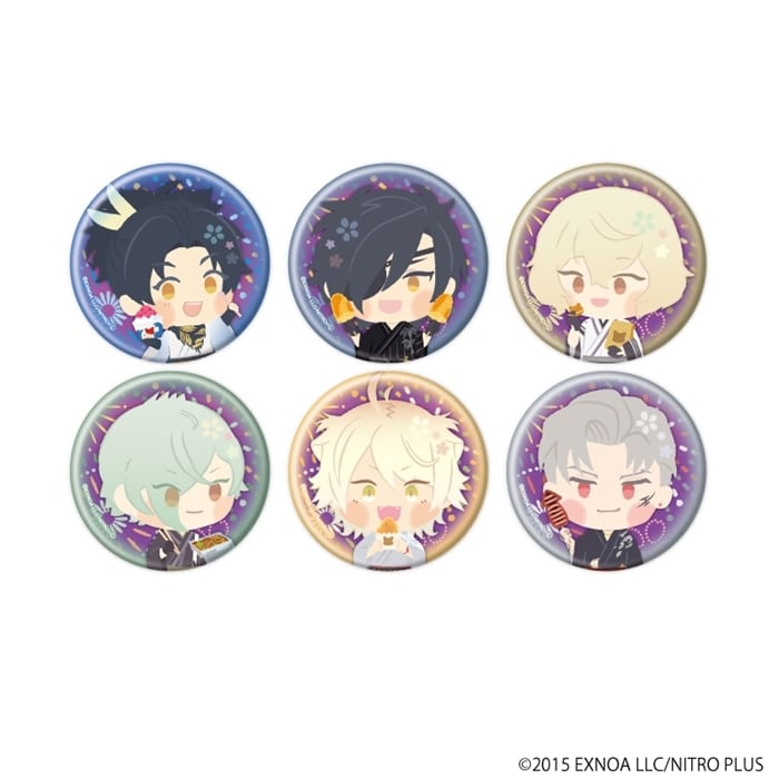 わんぱく!刀剣乱舞 缶バッジ(6個セット)2月夏祭りデザイン2
 
2024年12月下旬発売