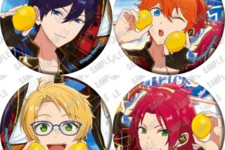 あんさんぶるスターズ!! (あんスタ) 缶バッジ4種セット 月刊ザテレビジョン表紙Ver.
 
2025年10月31日発売