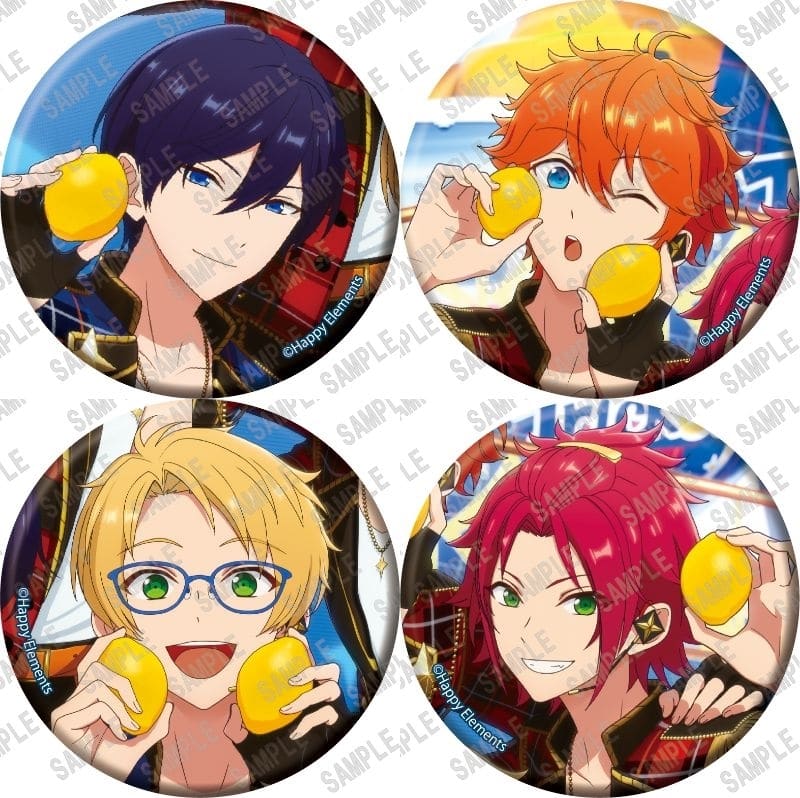 あんさんぶるスターズ!! (あんスタ) 缶バッジ4種セット 月刊ザテレビジョン表紙Ver.
 
2025年10月31日発売