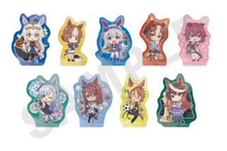 アニメウマ娘 シンデレラグレイ らぶいっと!シリーズ トレーディングダイカットステッカー(全9種)
 
2025年09月下旬発売