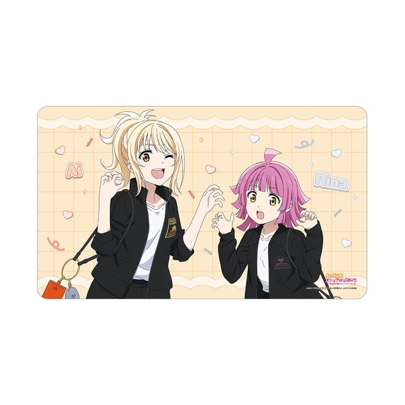 ラブライブ! ニジガク 描き下ろしイラスト 宮下 愛&天王寺璃奈 おそろいコーデver. マルチデスクマット【再販】
 
2025年11月17日発売
