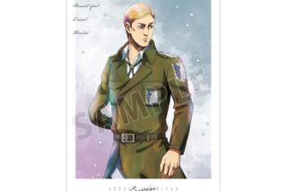 TVアニメ『進撃の巨人』 描き下ろし エルヴィン 冬の歩みver. A3マット加工ポスター【再販】
 
2025年12月7日発売
で取扱中