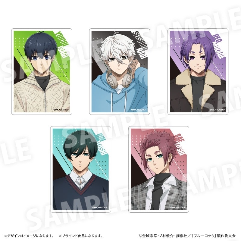 [アニメイト]ブルーロック トレーディングアクリルカード 【全5種】
 
2025年03月発売