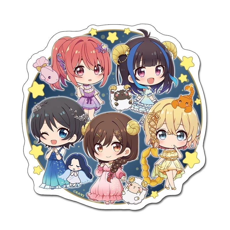彼女、お借りします (かのかり) ぷちちょこマグネットステッカー 星座ver.
 
2024年04月発売