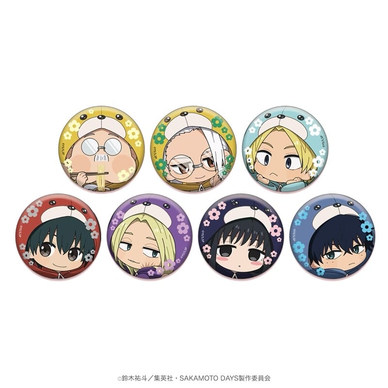 サカモトデイズ 【ミニキャラ】缶バッジ(単品) 
2025年10月発売