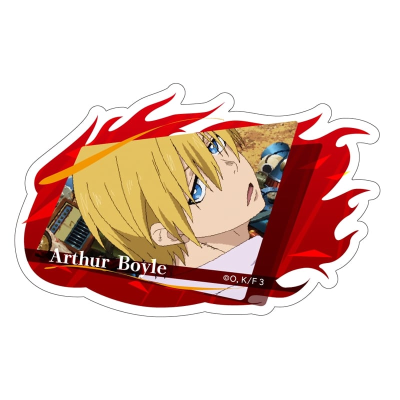 炎炎ノ消防隊  ダイカットステッカー アーサー・ボイル
 
2025年10月下旬発売
 【アニメイト】