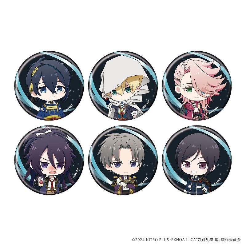 刀剣乱舞 廻 -虚伝 燃ゆる本能寺- ちびキャラトレーディング缶バッジA【全6種】
 
2024年10月25日発売
で取扱中 (アニメイト)